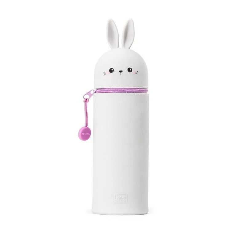 Legami: Kawaii 2 in 1 Soft Silicone Pencil Case Bunny