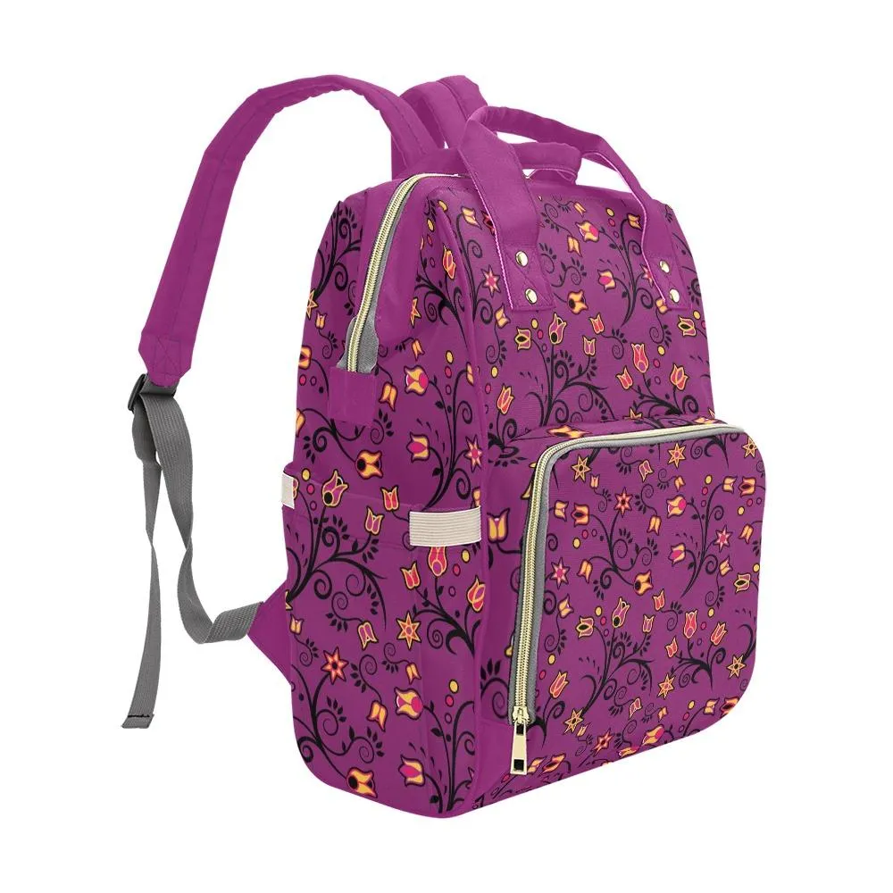 Lollipop Star Multi-Function Diaper Backpack/Diaper Bag