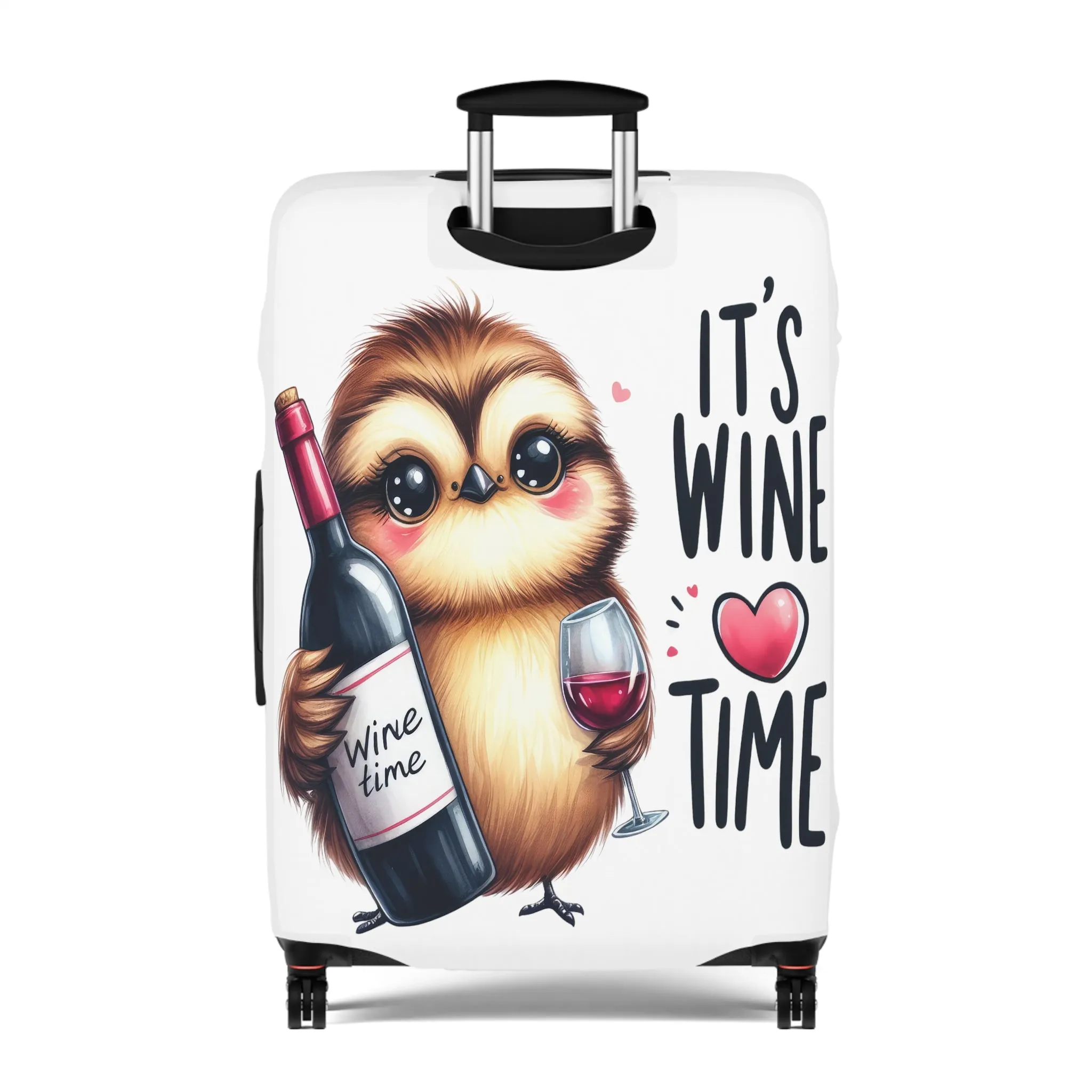 Luggage Cover, Cute Bird, awd-1640