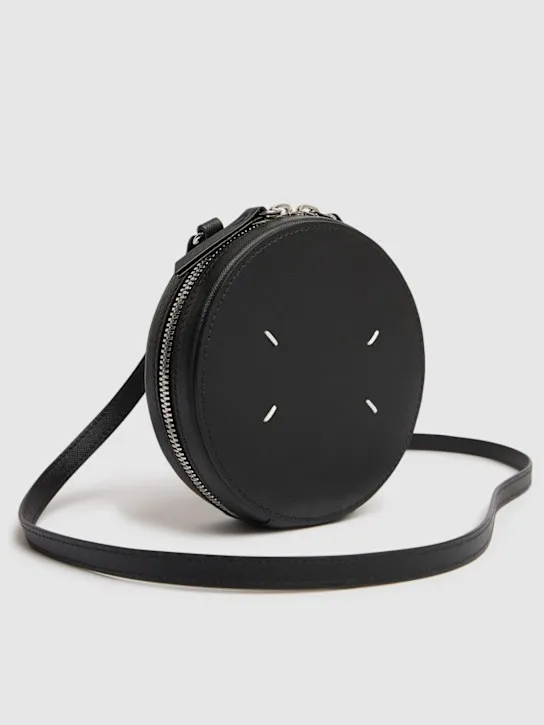 Maison Margiela   Saffiano micro circle bag 