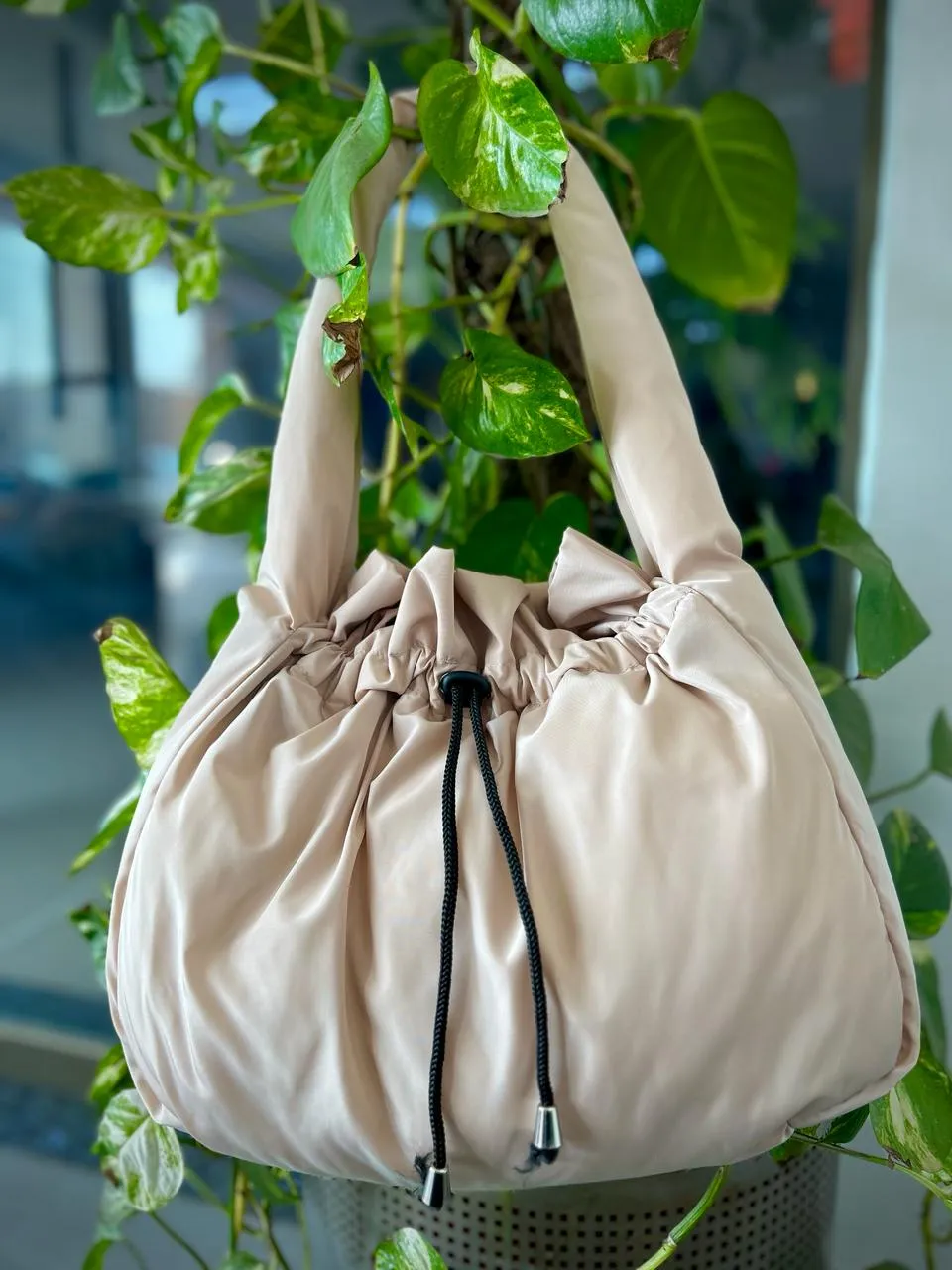 Maisy Ruched Hobo Bag