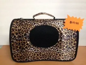 Mode Pour Chien - Leopard Print - Pet Carrier