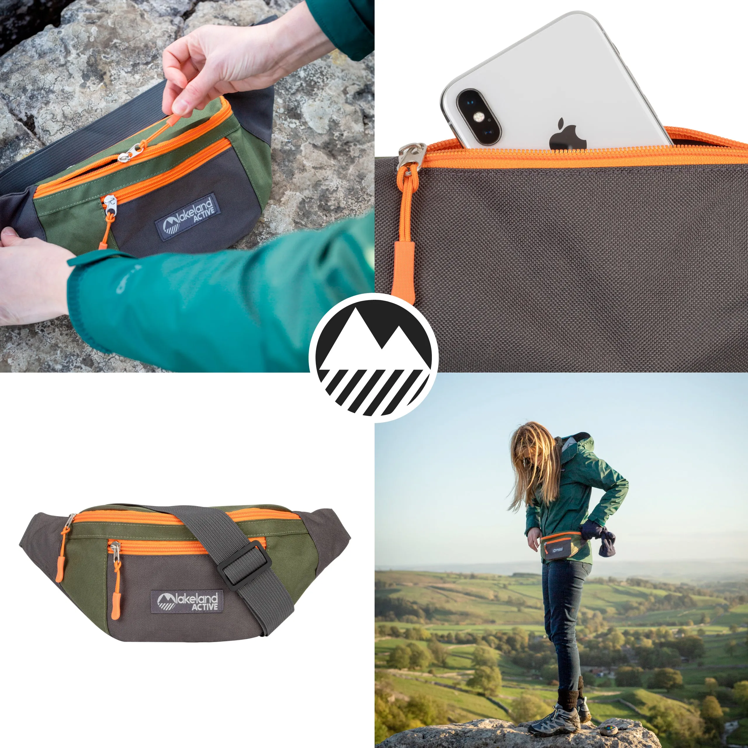 Mossband Lightweight 1.5 Litre Bum Bag