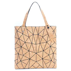 Natural cork Geometric women Cork Tote  BAG-2209