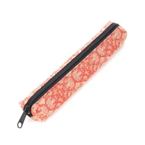 Nishijin-ori Pencil Case - Goats and Flowering Plants Design - ,  Made in Kyoto, Japan,  Japanese traditional craft pen case