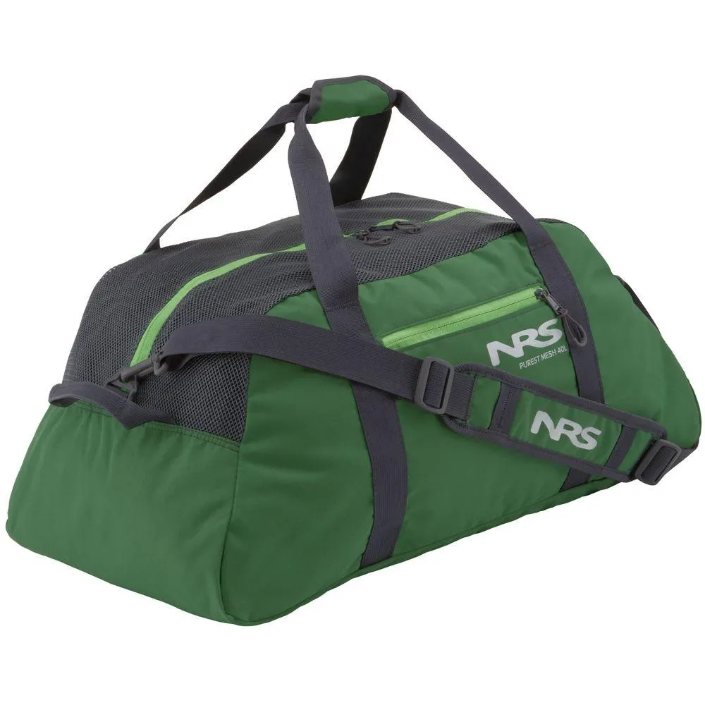 NRS Purest Mesh Duffel 60 Liter - Red