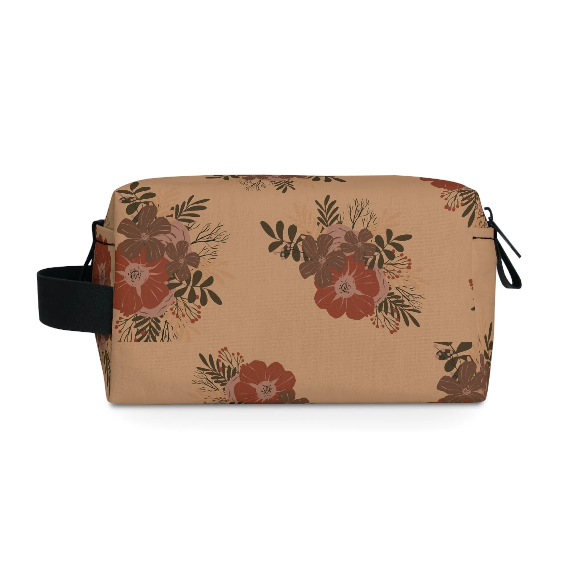 Nude Floral Traveler Toiletry Bag