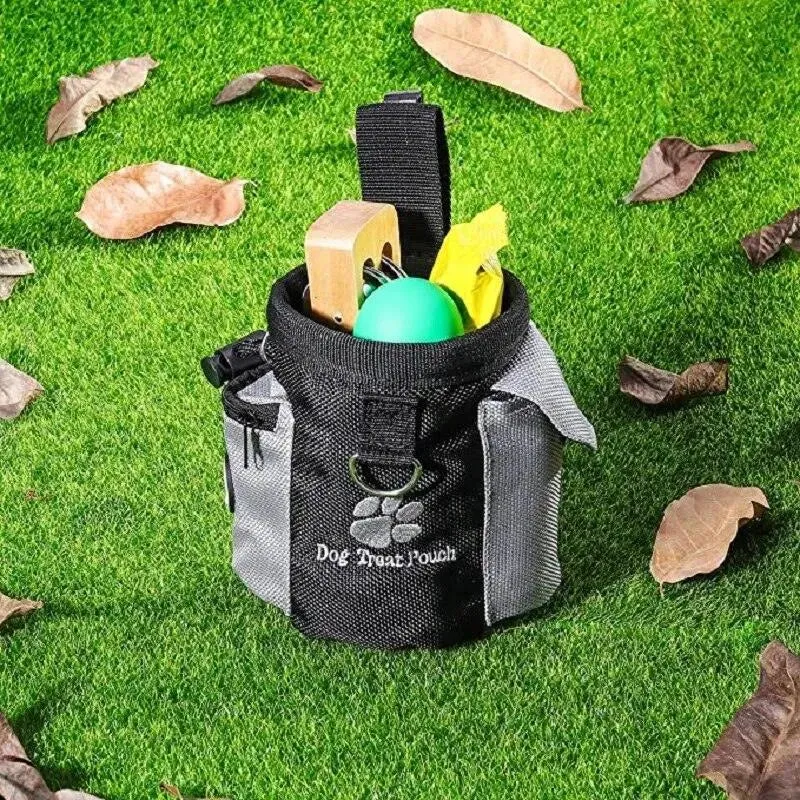 Outdoor Dog Treat Pouch Portable Pet Trainer Bag