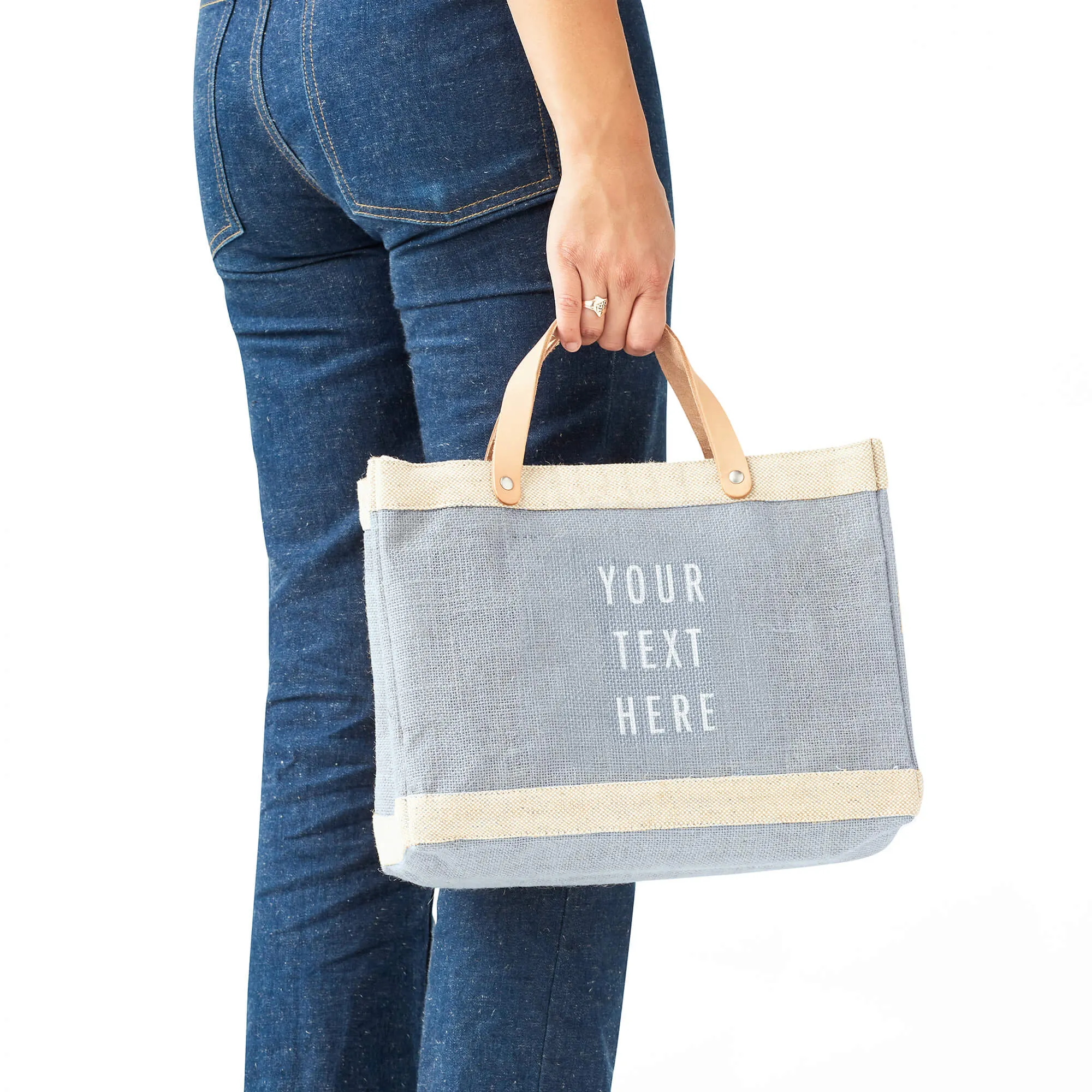 Petite Market Bag in Cool Gray - Wholesale