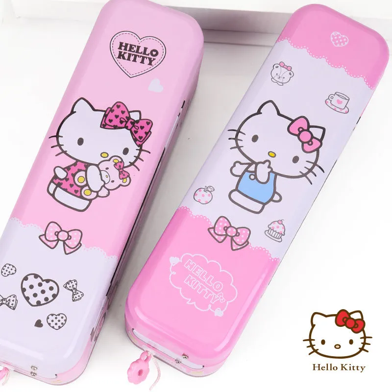 Pink Kitty Car Pencil Case