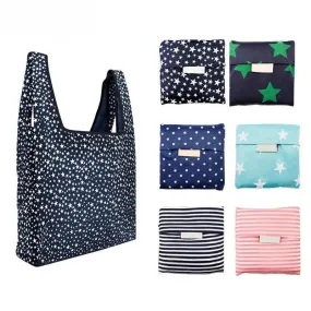 Portable folding shopping bag