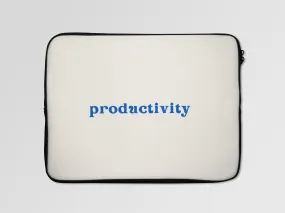 Productivity Abstract Laptop Sleeve Bag