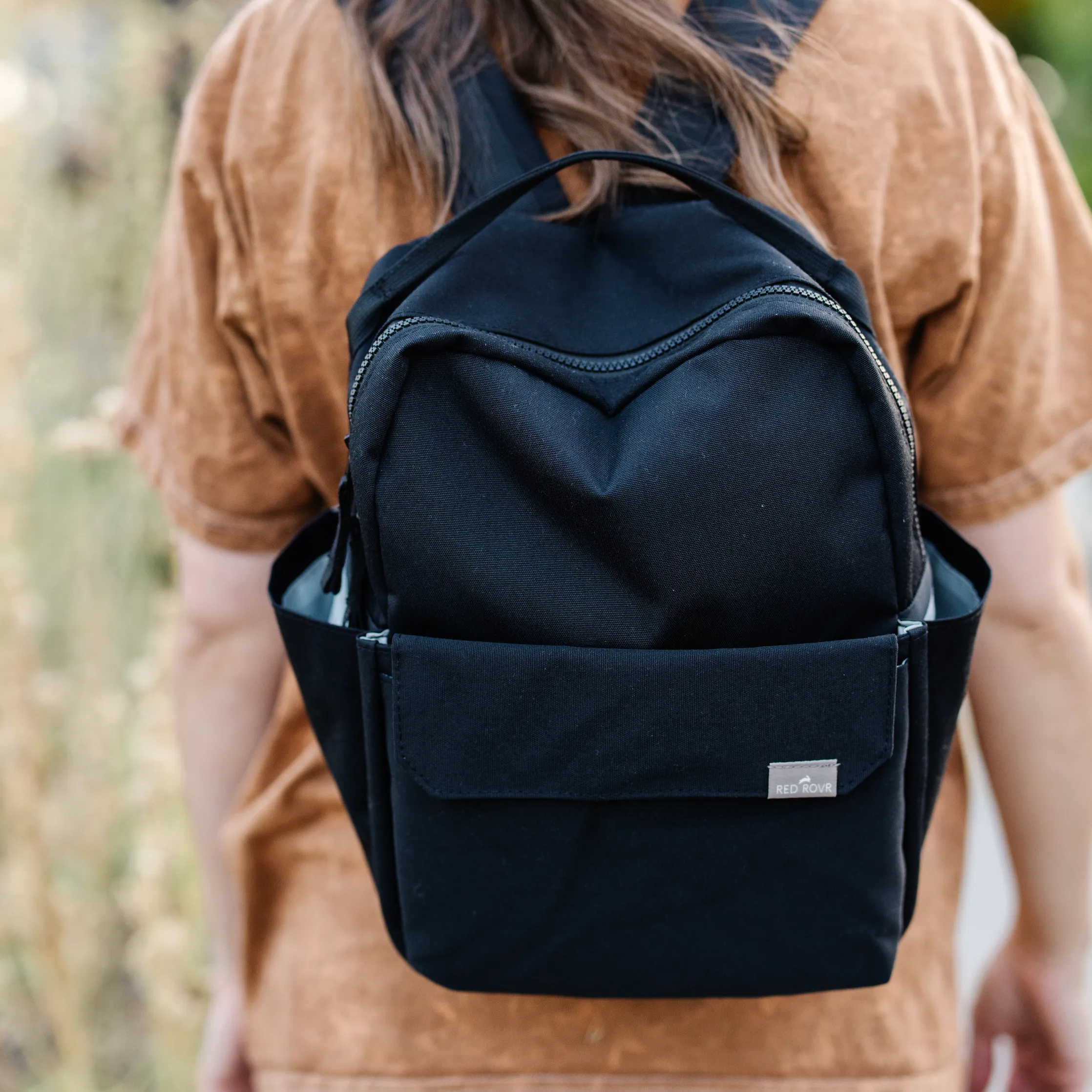 Red Rovr® Mini Roo Backpack - Black