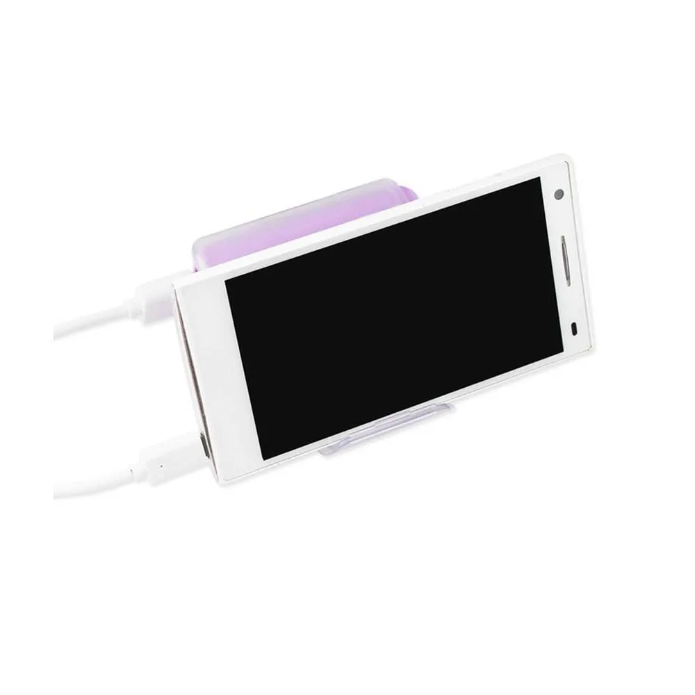 Reiko Power Bank 4000Mah With 25Cm Micro Usb Cable Purple