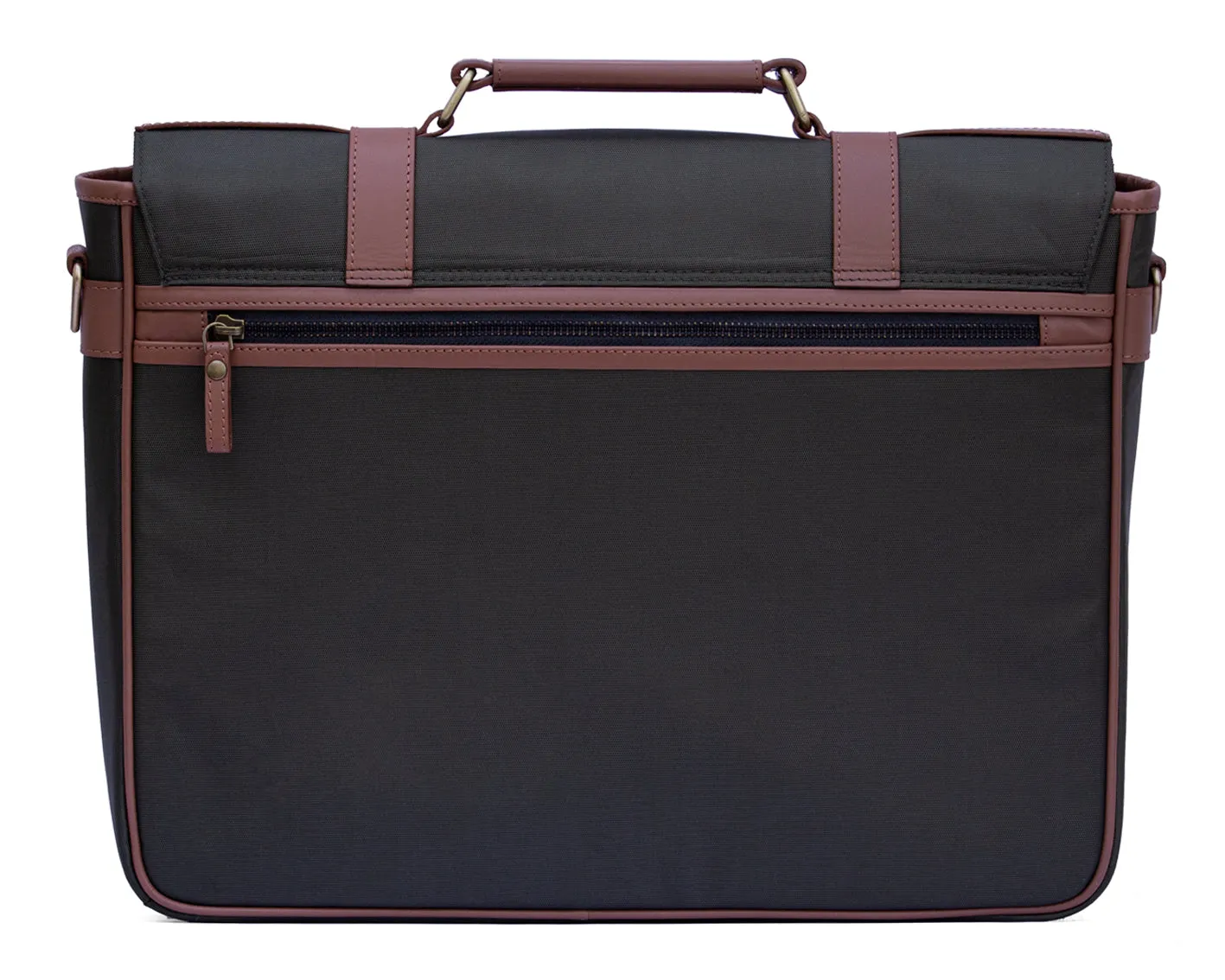 Retro Laptop Bag - Olive