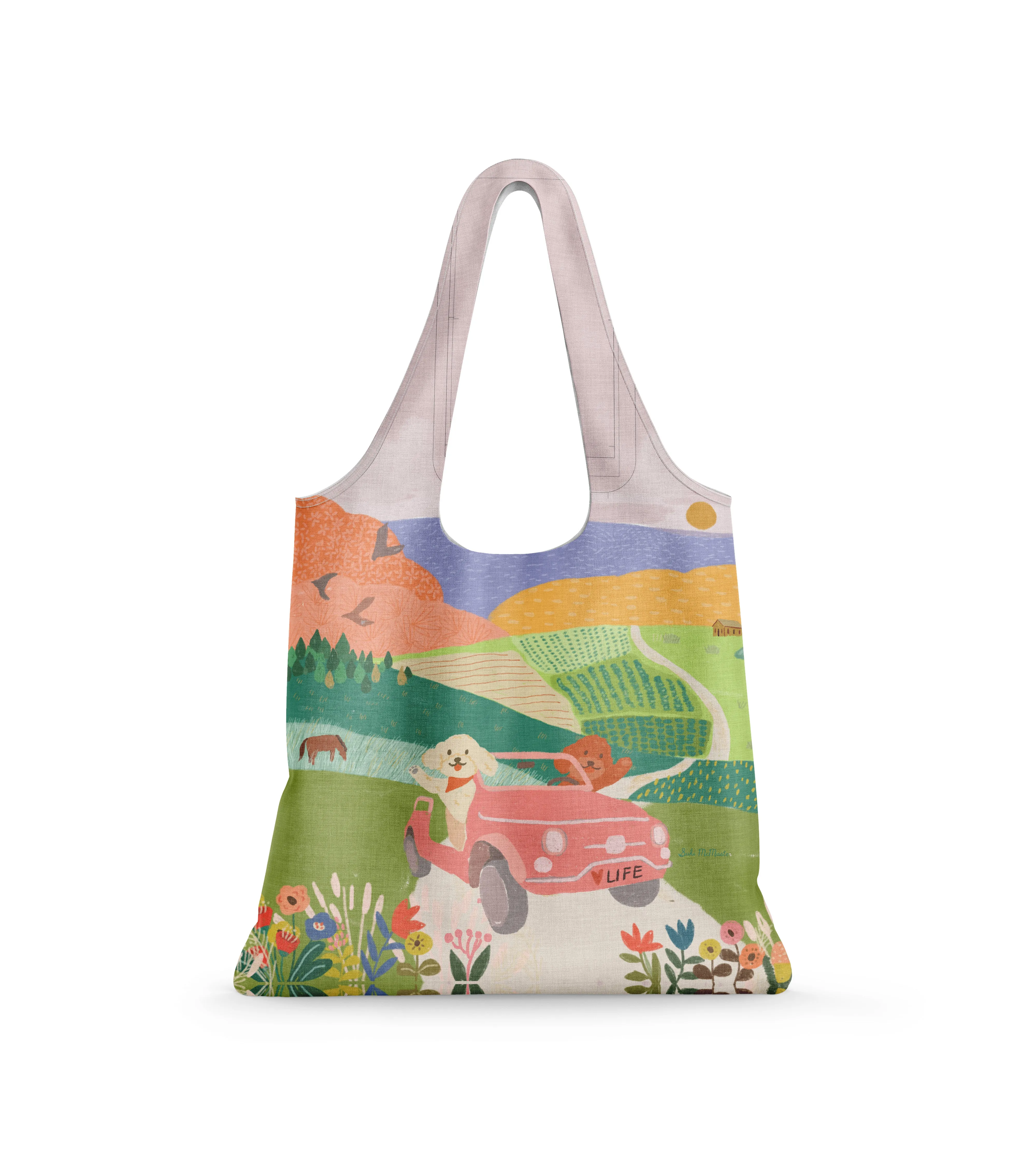 Reusable Shopping Bag - Daisy & Banjo by Suki McMaster