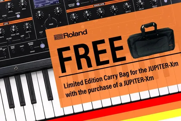 Roland Jupiter-Xm  with FREE Limited Edition Carry Bag*