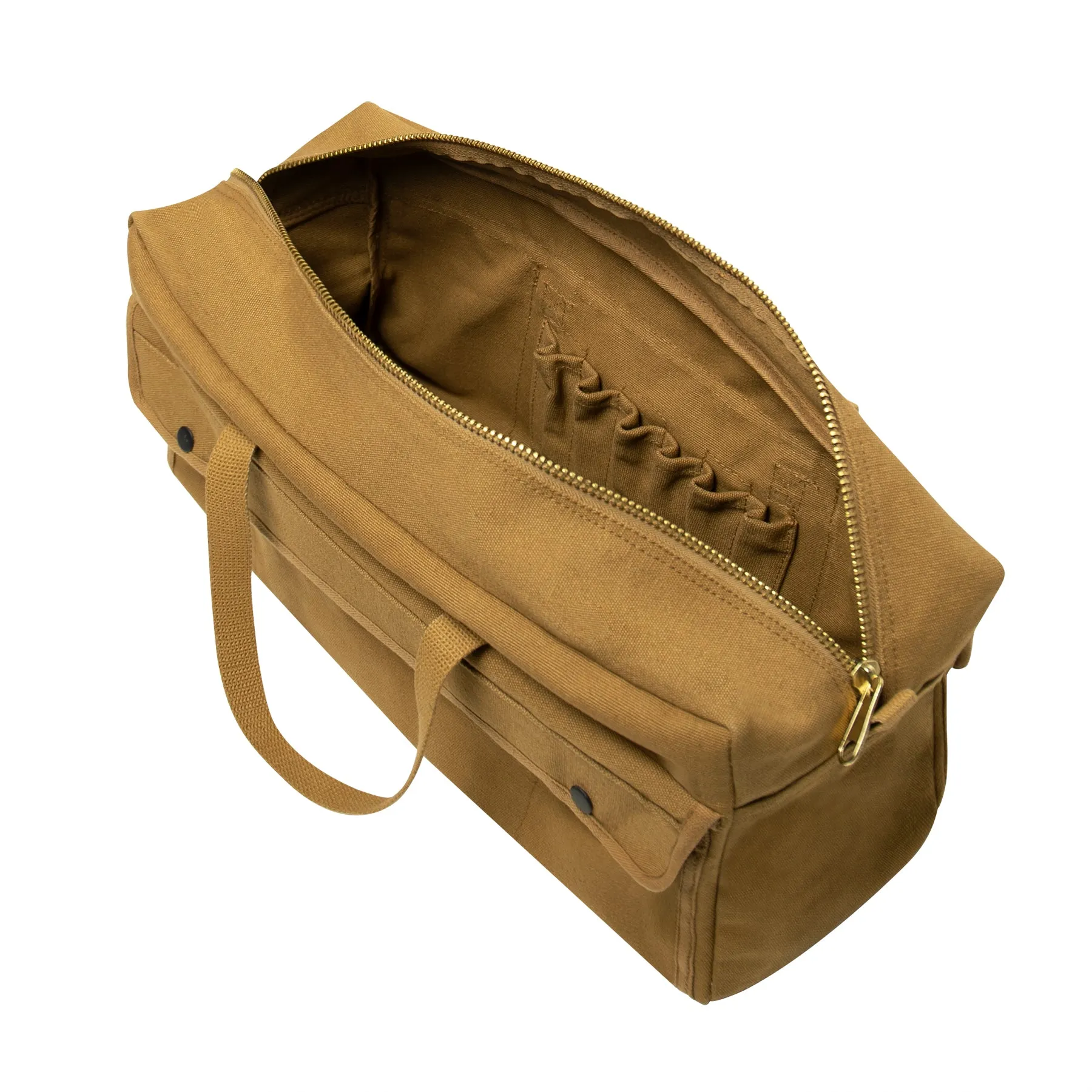 Rothco Canvas Jumbo Tool Bag With Brass Zipper