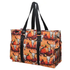 Rustic Horizon NGIL Zippered Caddy Organizer Tote Bag