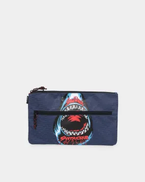 Santa Cruz Kids' Speed Wheels Shark Pencil Case Navy