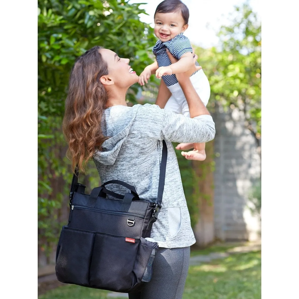 Skip Hop Duo Signature  Diaper Bags- Black