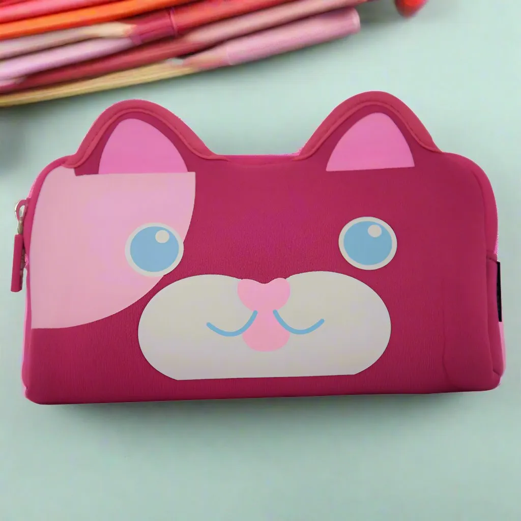 Smily Kiddos Fancy Kitty Pencil Case Pink