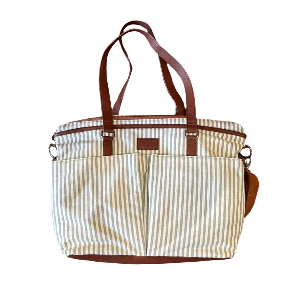 Striped Diaper Bag