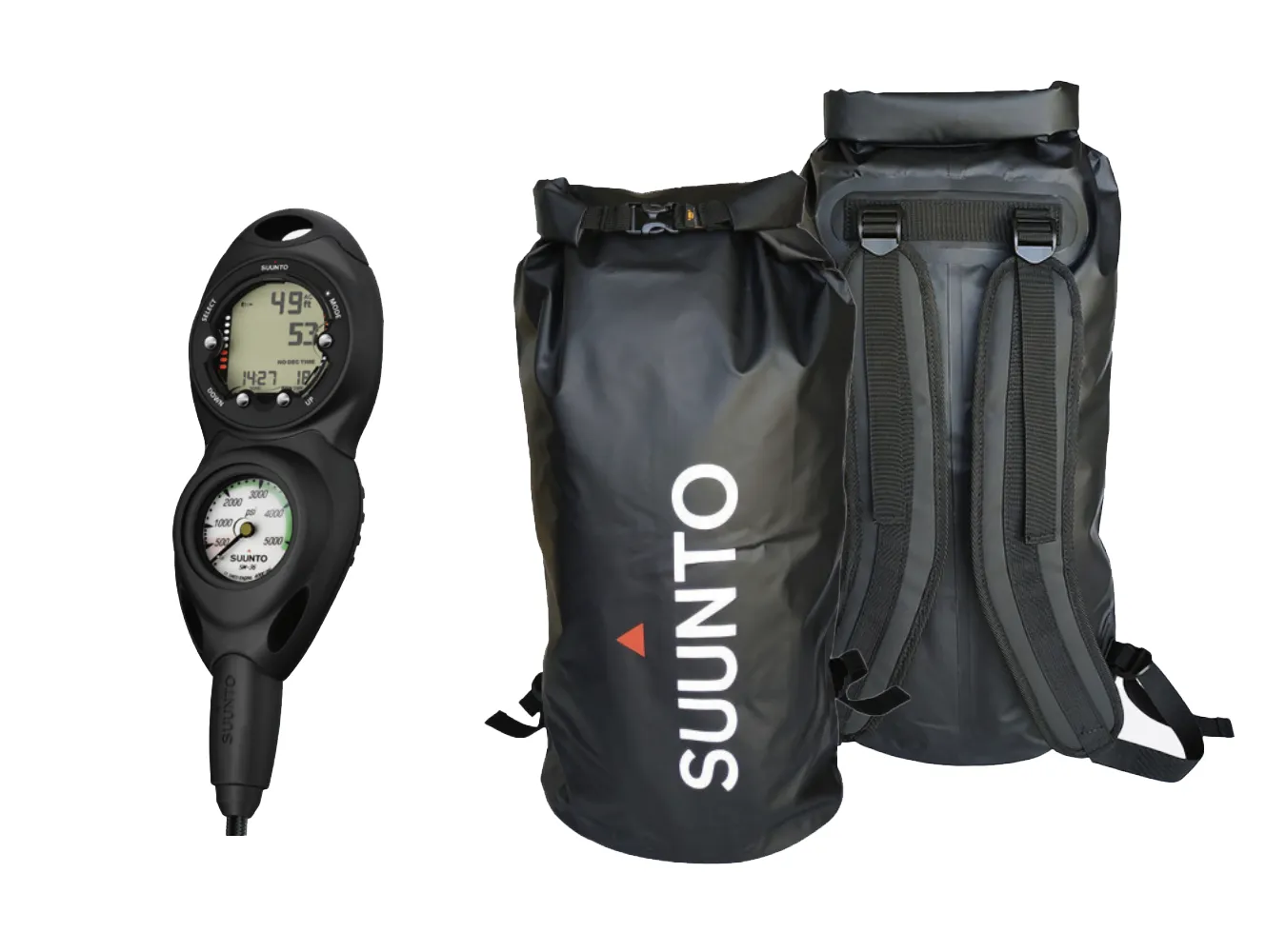 Suunto CB-2 In Line/4000/Zoop Novo Combo with Suunto Dry Bag