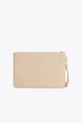 The BÉISics Laptop Pouch in Beige