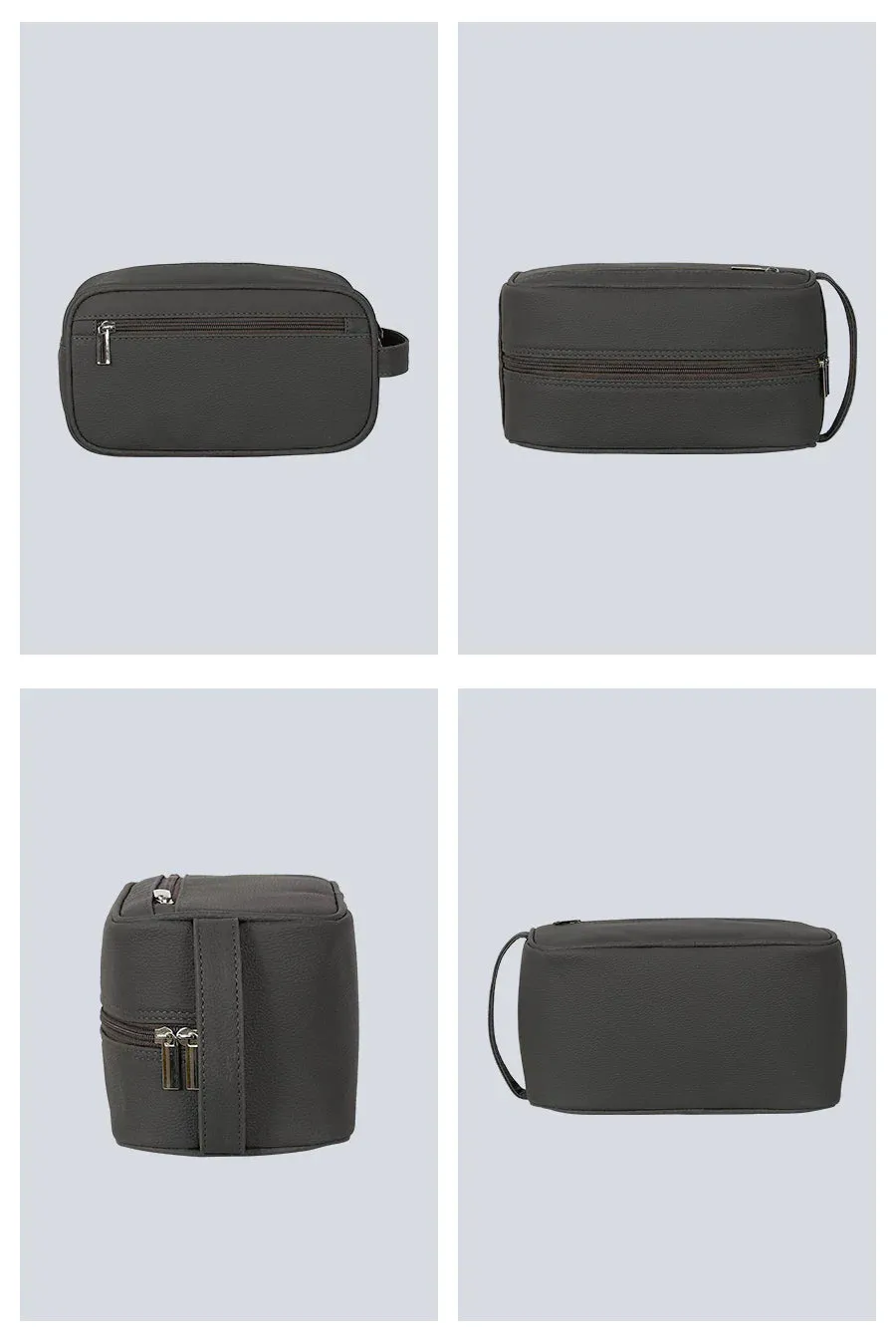 The House of Ganges - Hurst Vegan Leather Toiletry Bag