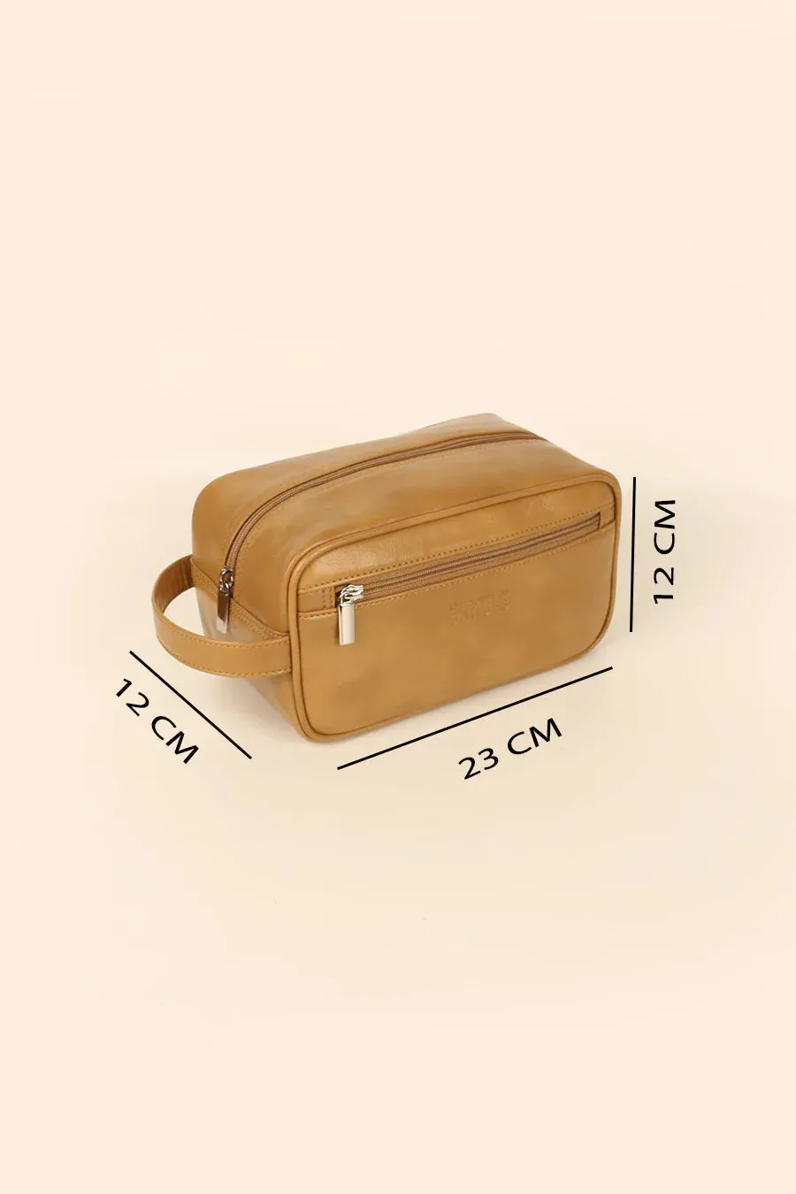 The House of Ganges - Hurst Vegan Leather Toiletry Bag