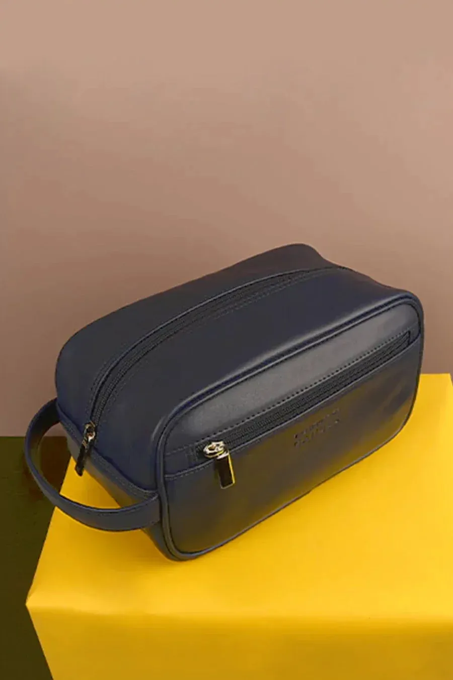 The House of Ganges - Hurst Vegan Leather Toiletry Bag