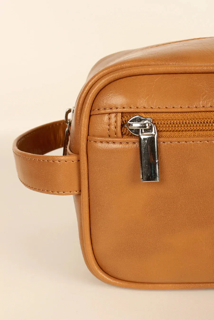 The House of Ganges - Hurst Vegan Leather Toiletry Bag