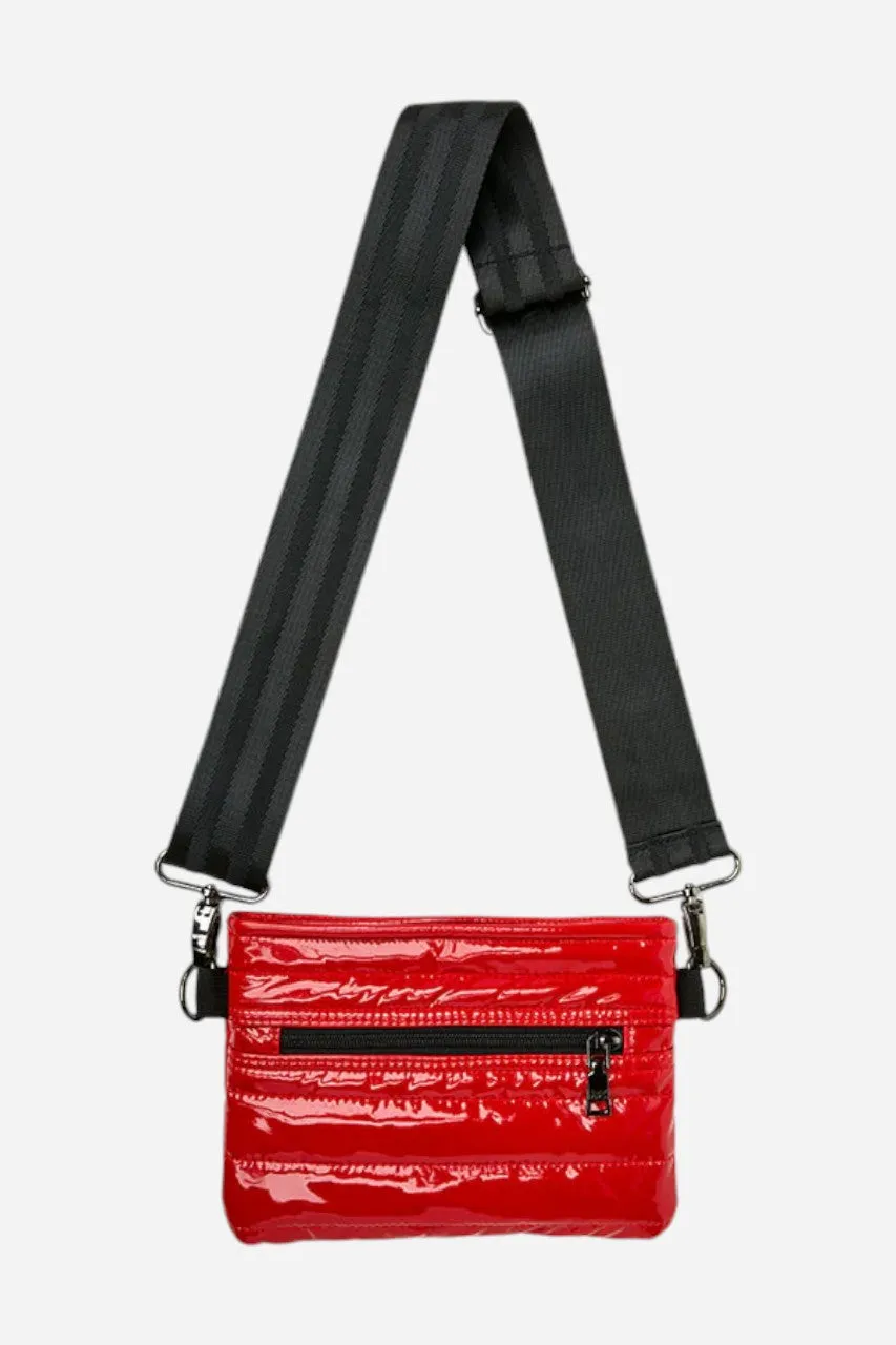 THINK ROYLN Bum Bag/Crossbody in Lipstick Patent