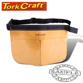 TORK CRAFT DOUBLE POCKET LEATHER NAIL BAG JT995022