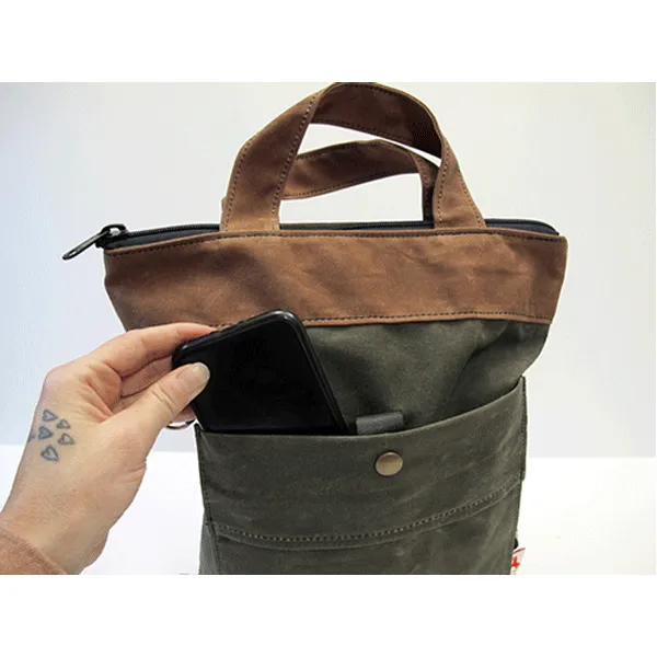 Tres Tote Bag - Cognac