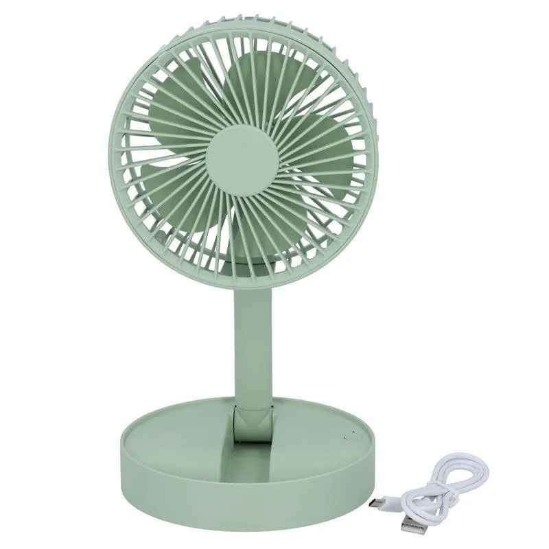 USB Rechargeable Folding Fan F12-8-389