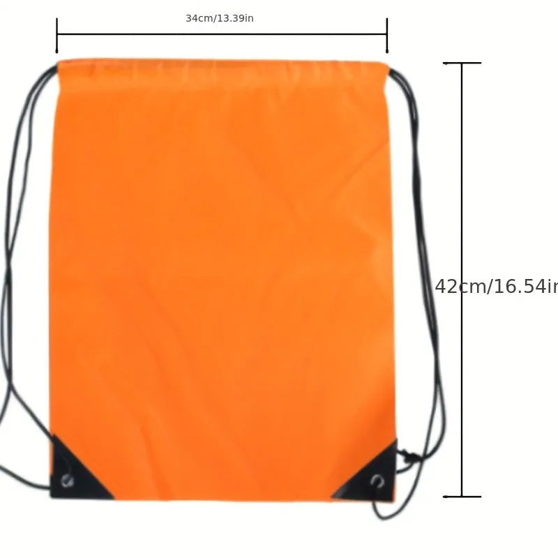 Vibrant Drawstring Bag Perfect for Sport and Shopping