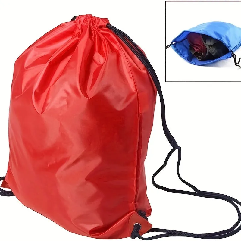 Vibrant Drawstring Bag Perfect for Sport and Shopping