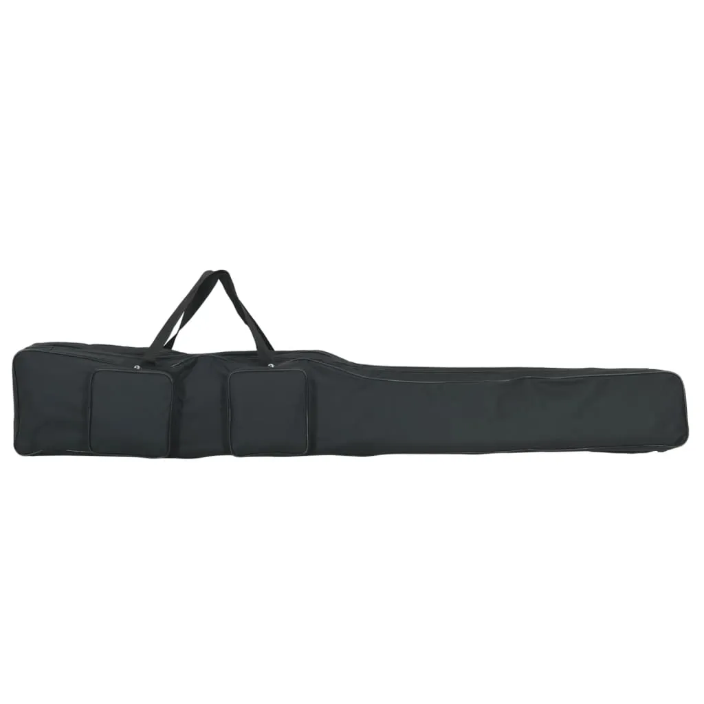 vidaXL Fishing Rod Bag Black 150 cm Oxford Fabric