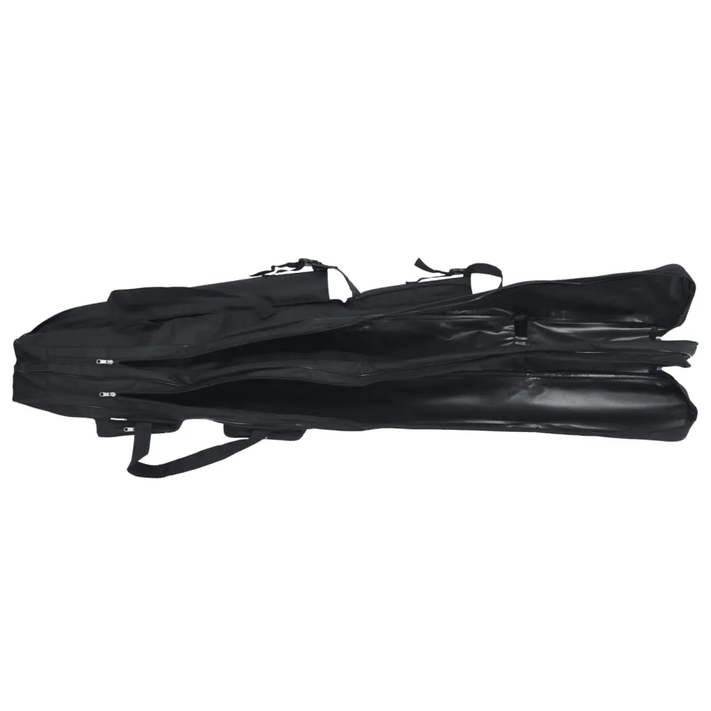 vidaXL Fishing Rod Bag Black 150 cm Oxford Fabric