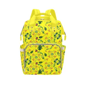 Vine Life Lemon Multi-Function Diaper Backpack/Diaper Bag