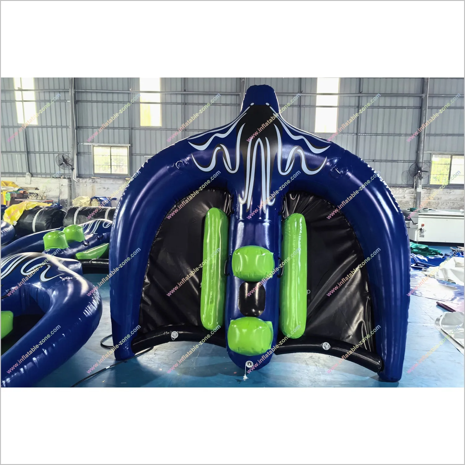 Water Sport Game Inflatable Flying Manta Ray Tube Towable Inflatable Fly Fishing Boats Water Park Equipment For Sale